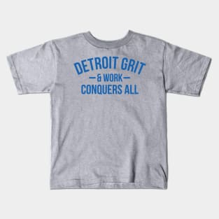 Detroit Grit & Work Kids T-Shirt